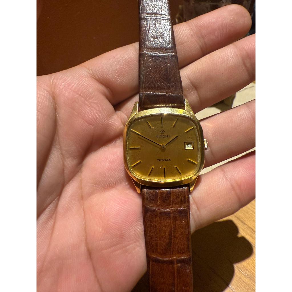 Jam Titoni Titoflex Manual Winding