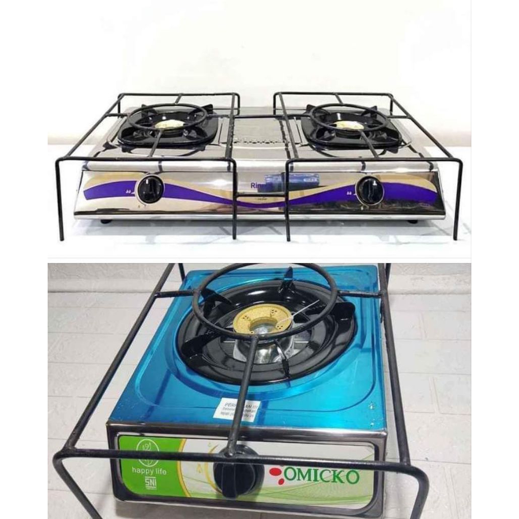 TATAKAN KOMPOR SATU TUNGKU//DUA TUNGKU