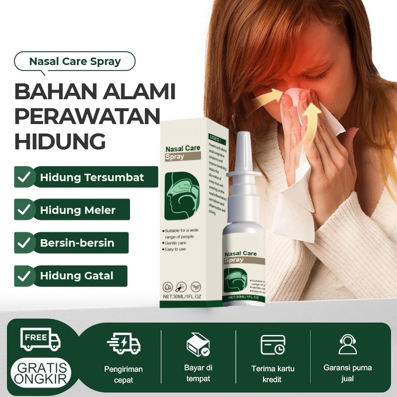 Nasal spray Nasal care spray Semprot hidung Sinusitis semprot hidung Pelega hidung tersumbat