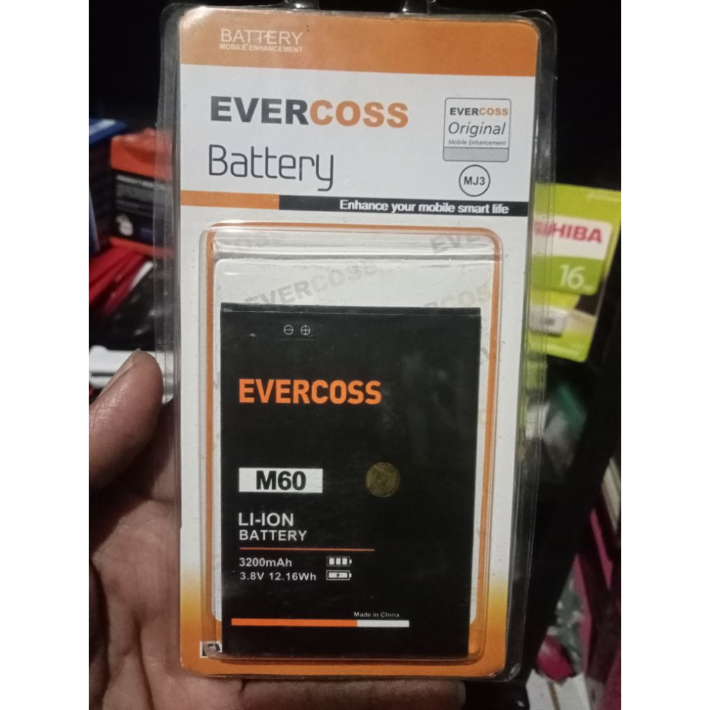 EVERCOSS BATTERY M60 HP BATERAY EVERCOSS ORIGINAL