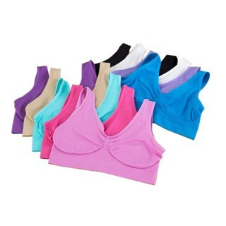 Miniset rajut halus busa tipis miniset anak perempuan remaja bra remaja miniset rajut wanita