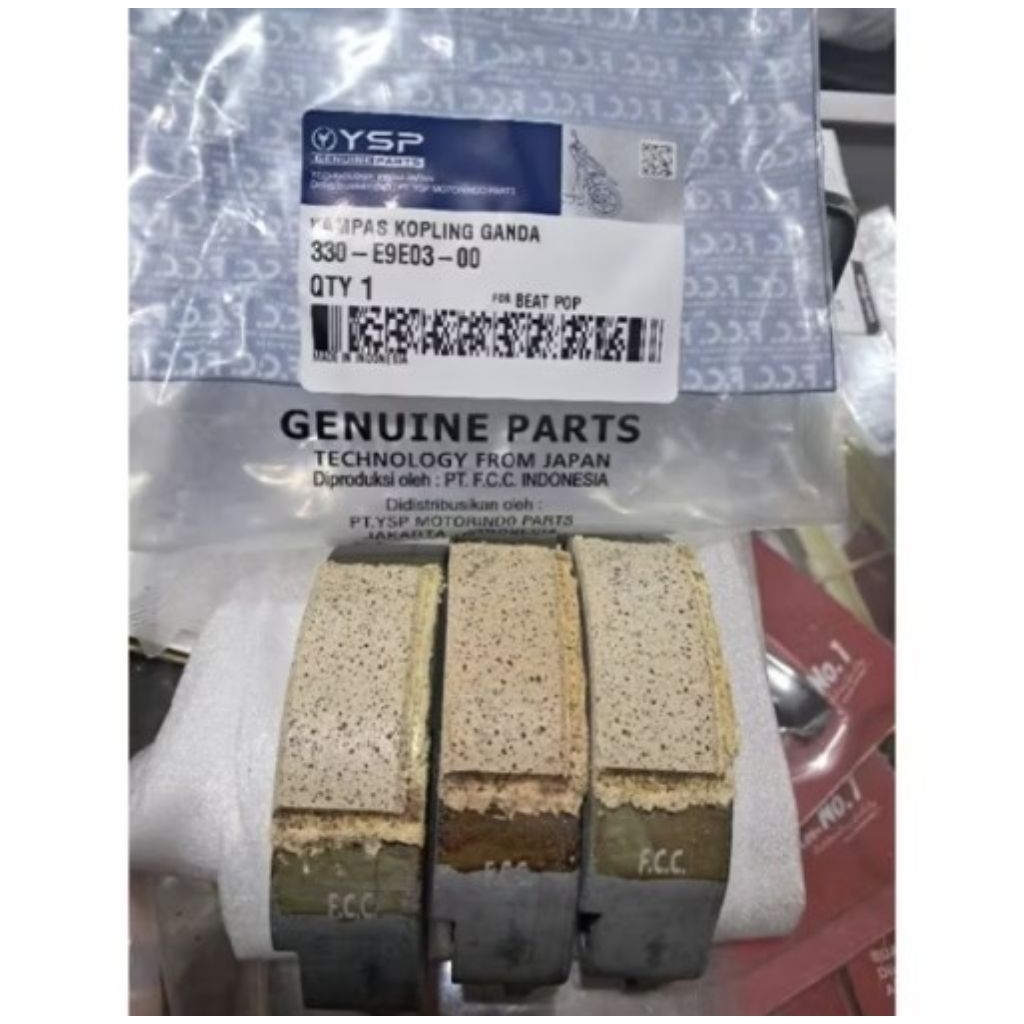 kampas ganda beat pop k44 kampas otomatis beat k44 Scoopy k44 beat street k44 fcc original