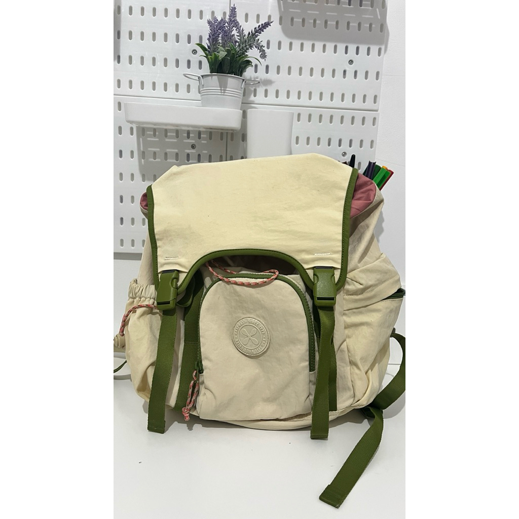 PL Tas Punggung Export Hijau Cream