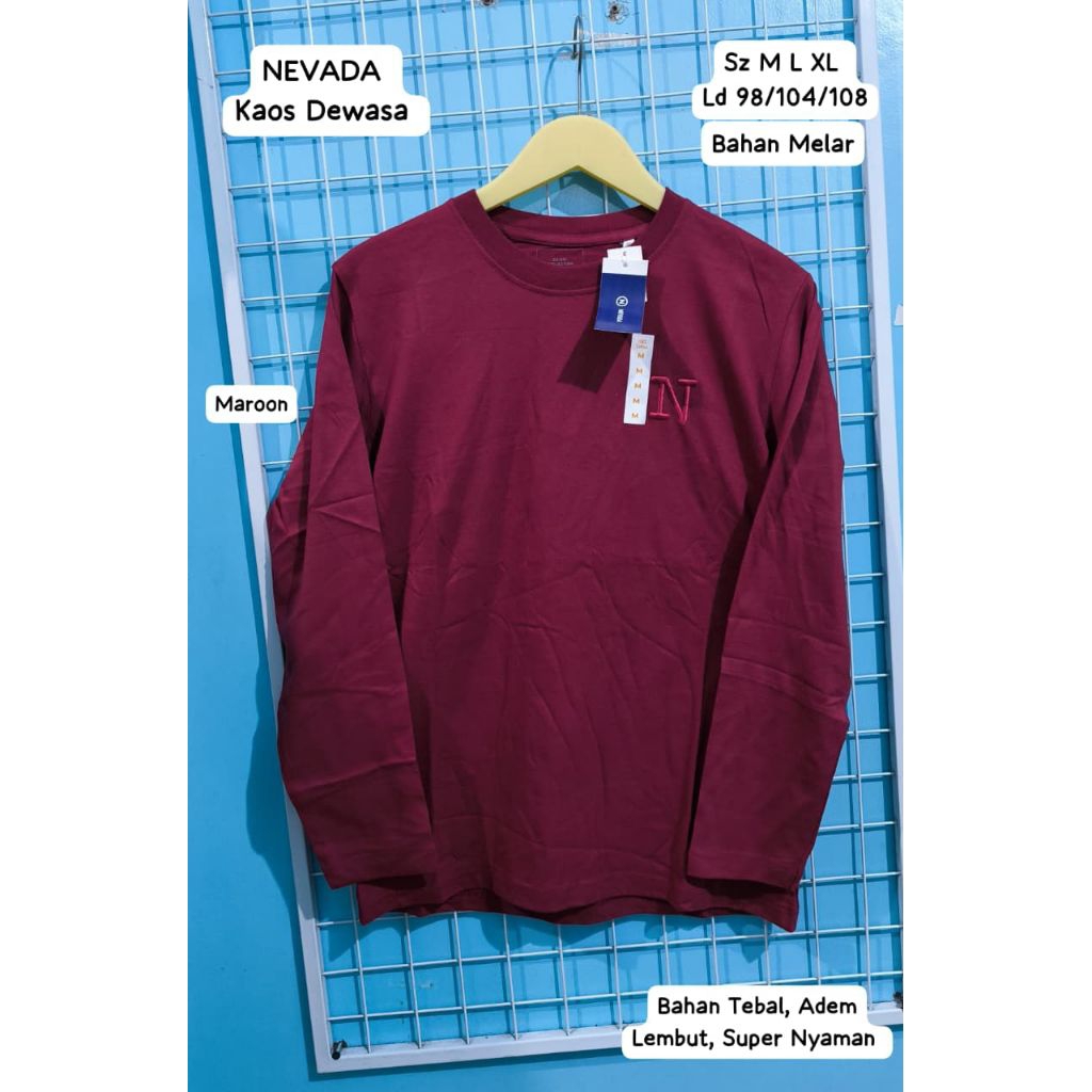 Kaos Lengan Panjang Cewek Kekinian Nevada