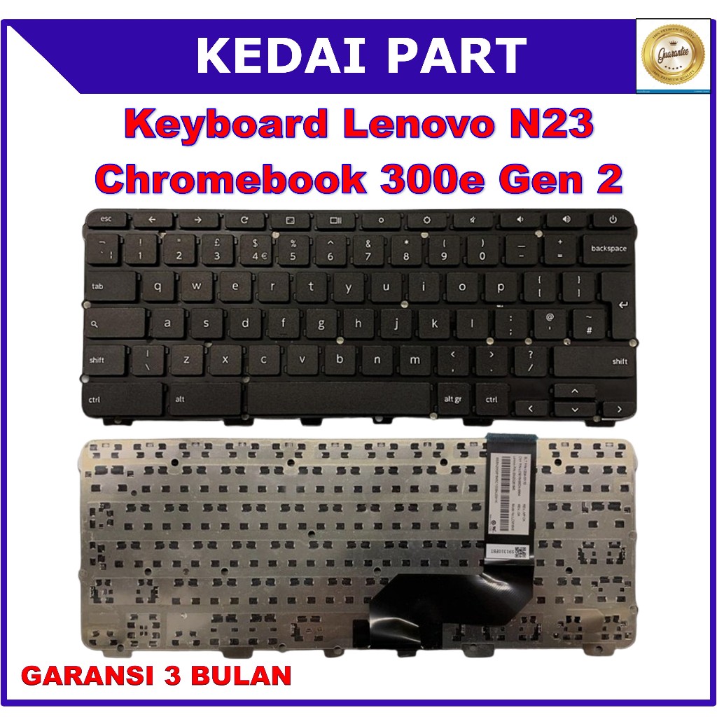 Keyboard Lenovo Chromebook 300e Gen 2 N23 LCM16K6