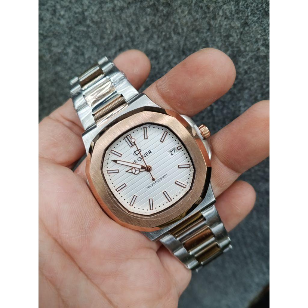 Hegner 1730G-1SRGDW#Hegner 1730G#HW 1730G-1SRGDW#Jam tangan pria Hegner 1730G#Man watch Hegner 1730G