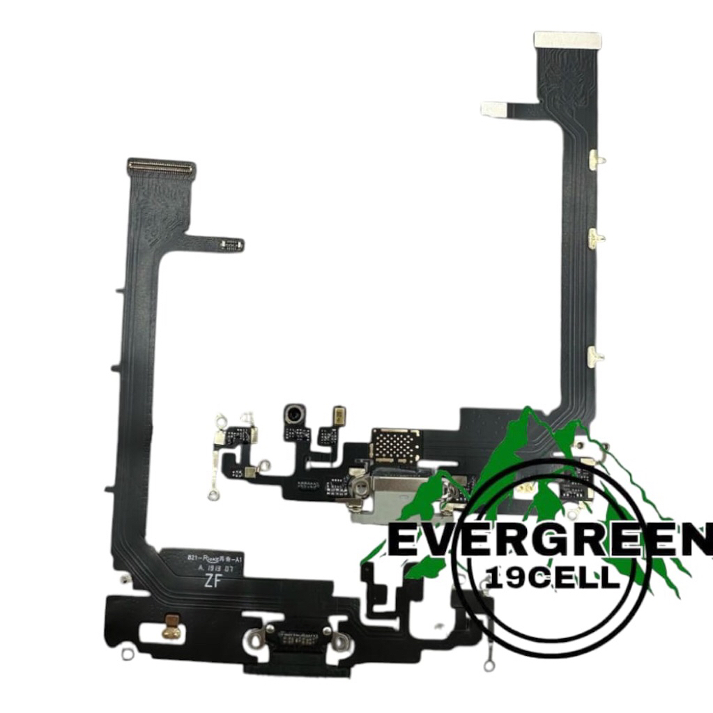 PAPAN PCB KONEKTOR CHARGER IPHONE 11 PRO MAX + IC + SOKET + MIC KONEKTOR CAS IPHONE 11 PRO MAX