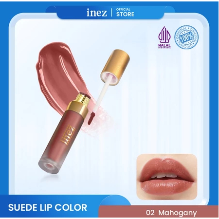 INEZ COSMETICS - LIP CREAM ( SUEDE LIP COLOR | LIP INK ) // JSELECTIV X JHON KOSMETIK // Lipstik Ine