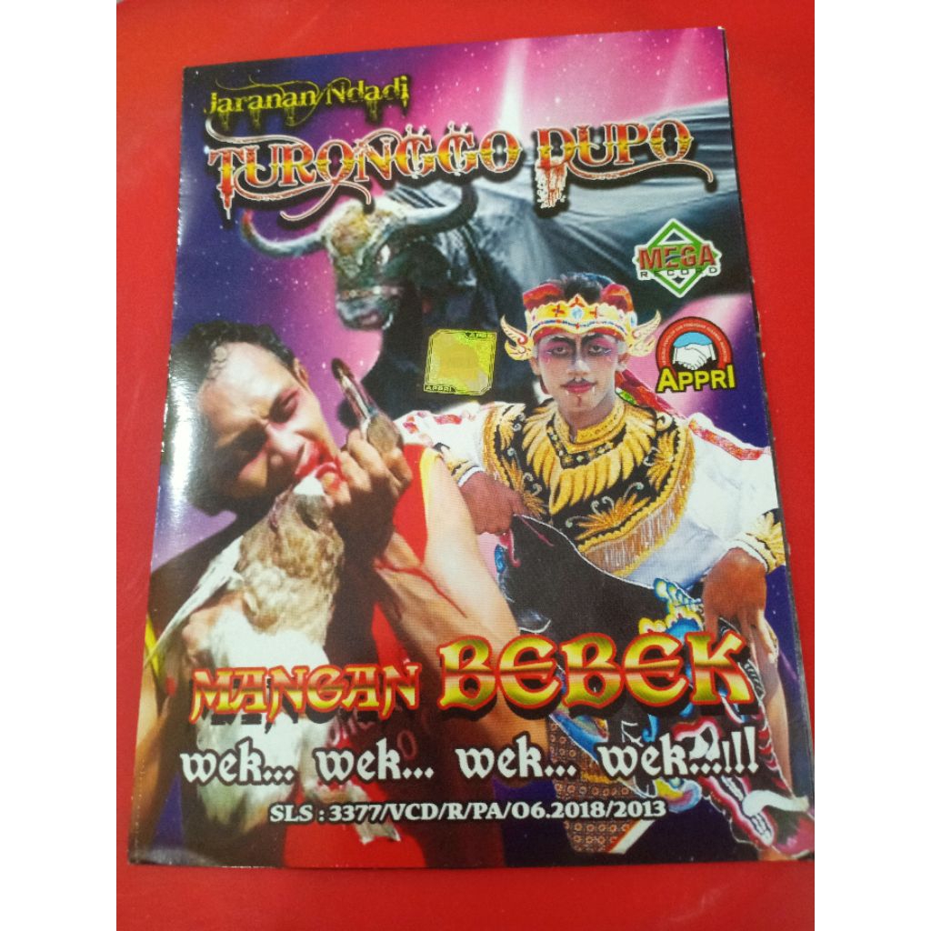 VCD JARANAN TURONGGO DUPO MANGAN BEBEK