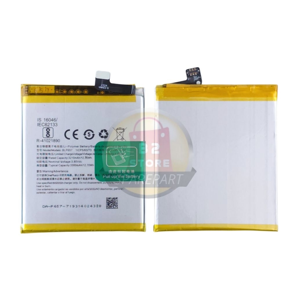 BATERAI BLP657 COMPATIBLE UNTUK ONEPLUS 6 BATTERY