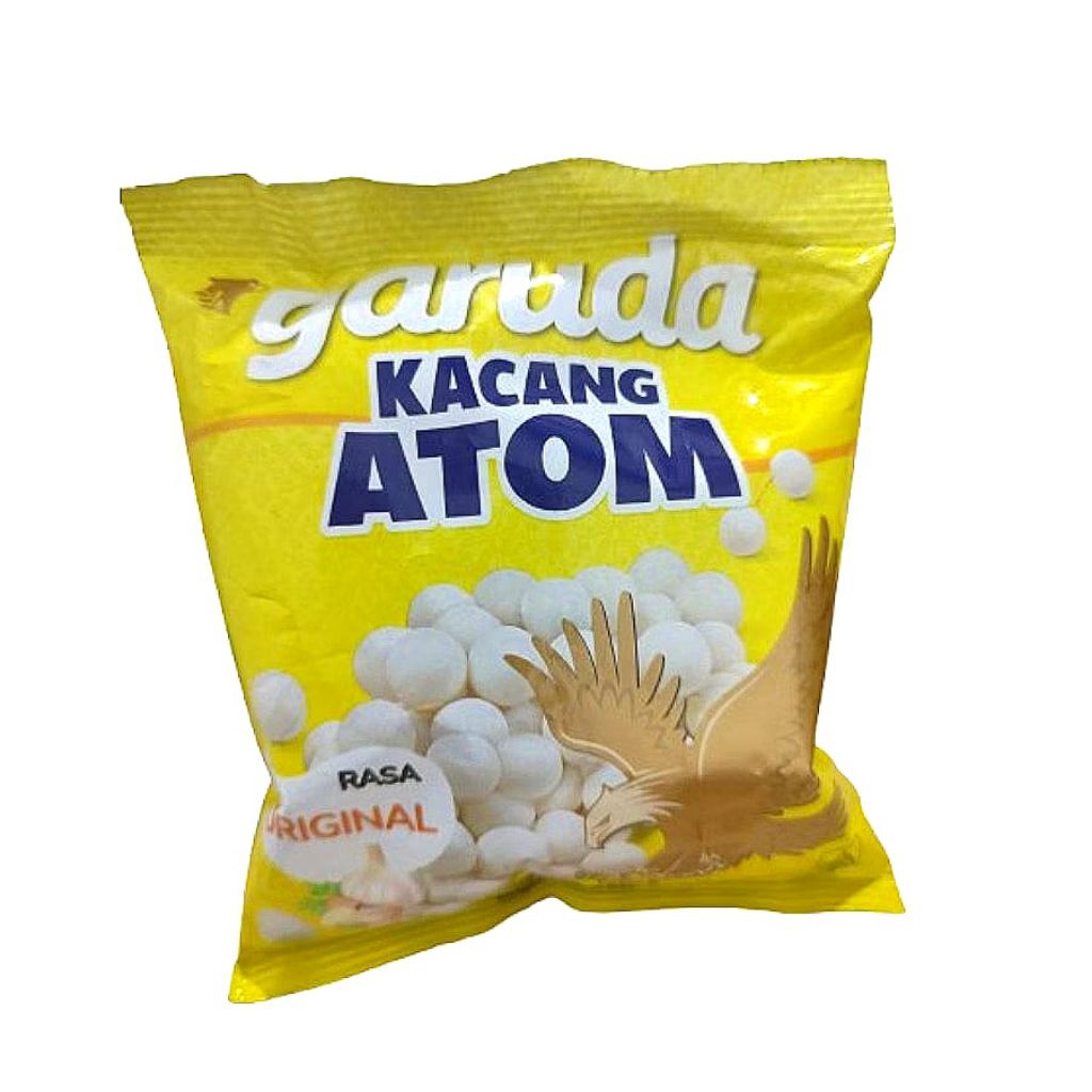 GARUDA KACANG ATOM/KACANG KULIT 1 RENCENG ISI 10 PCS