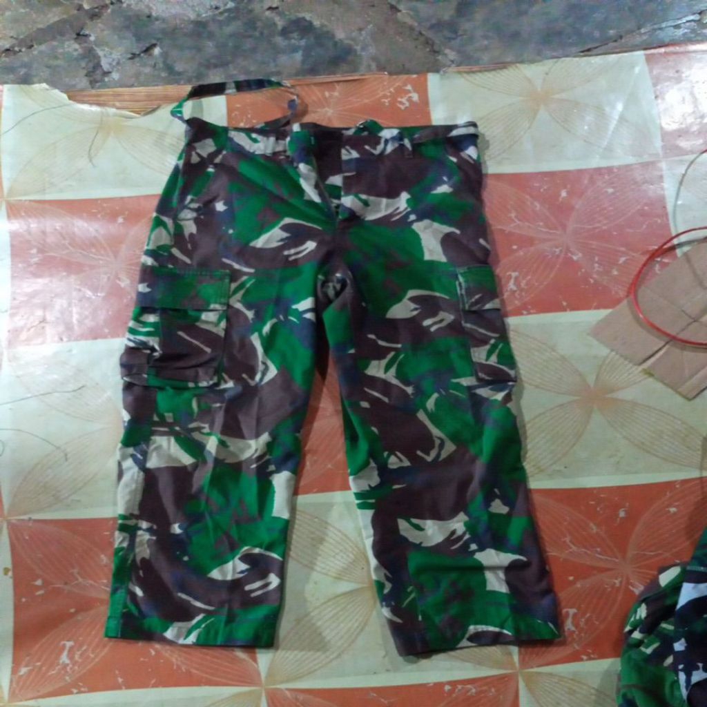celana loreng TNI second