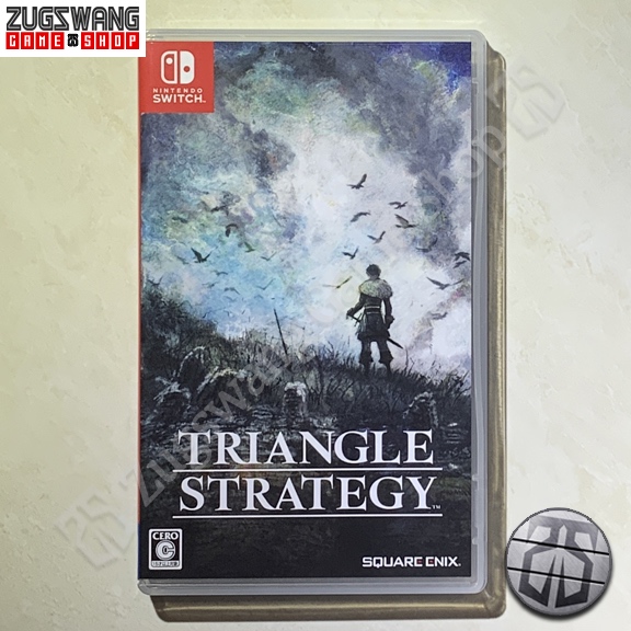 TRIANGLE STRATEGY nintendo switch card game cartridge bekas 2nd