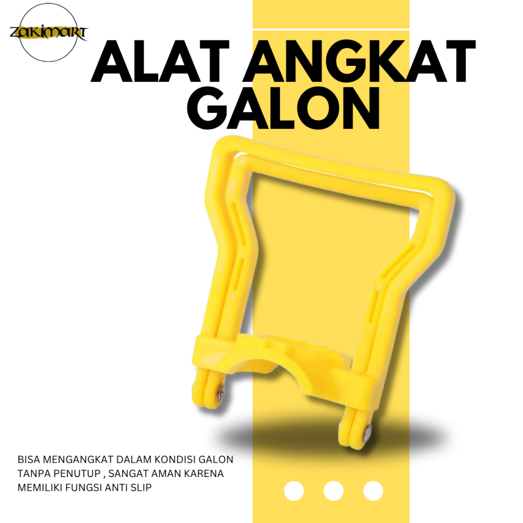 Alat Angkat Galon DRAT BESI Air Double Handel - Holder Pengangkat Galon Air