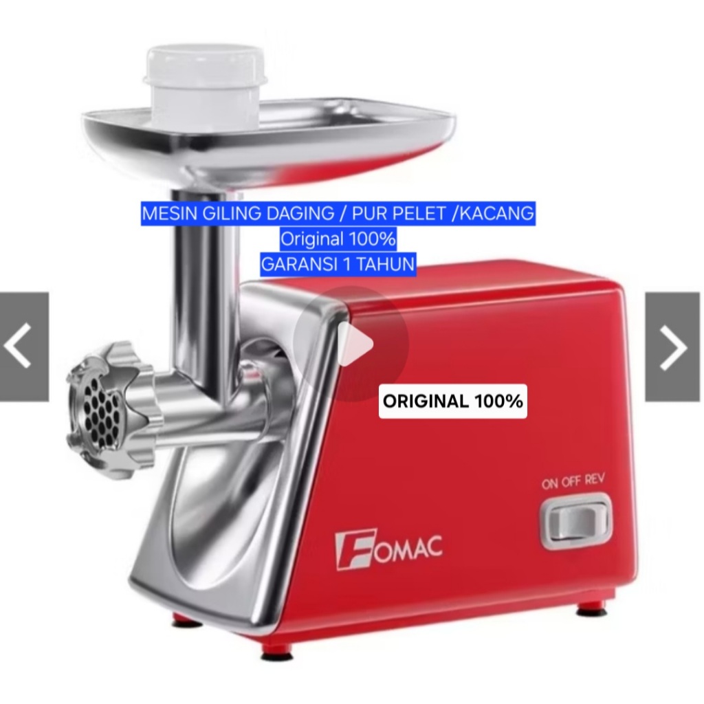 H01 Mesin penggiling daging 350w 350 W ORI 100% ALAT PERALATAN GILING PUR VOER SAYURAN KACANG PENGHA