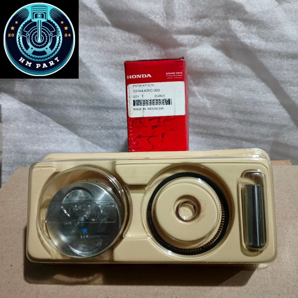 Seher Set, Piston Kit 0.75 Honda CS1 KWC