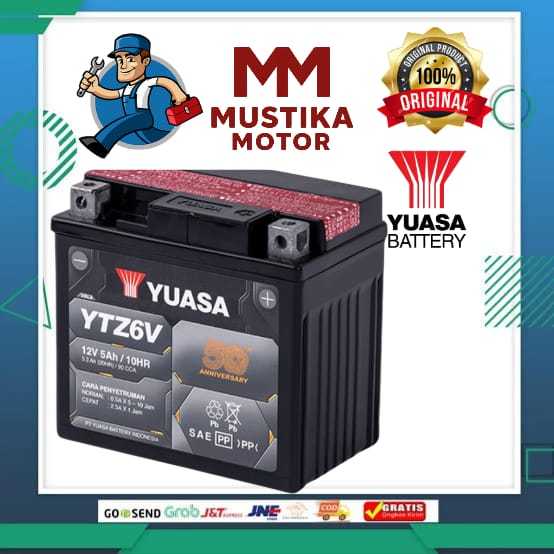 AKI KERING YUASA YTZ6-V