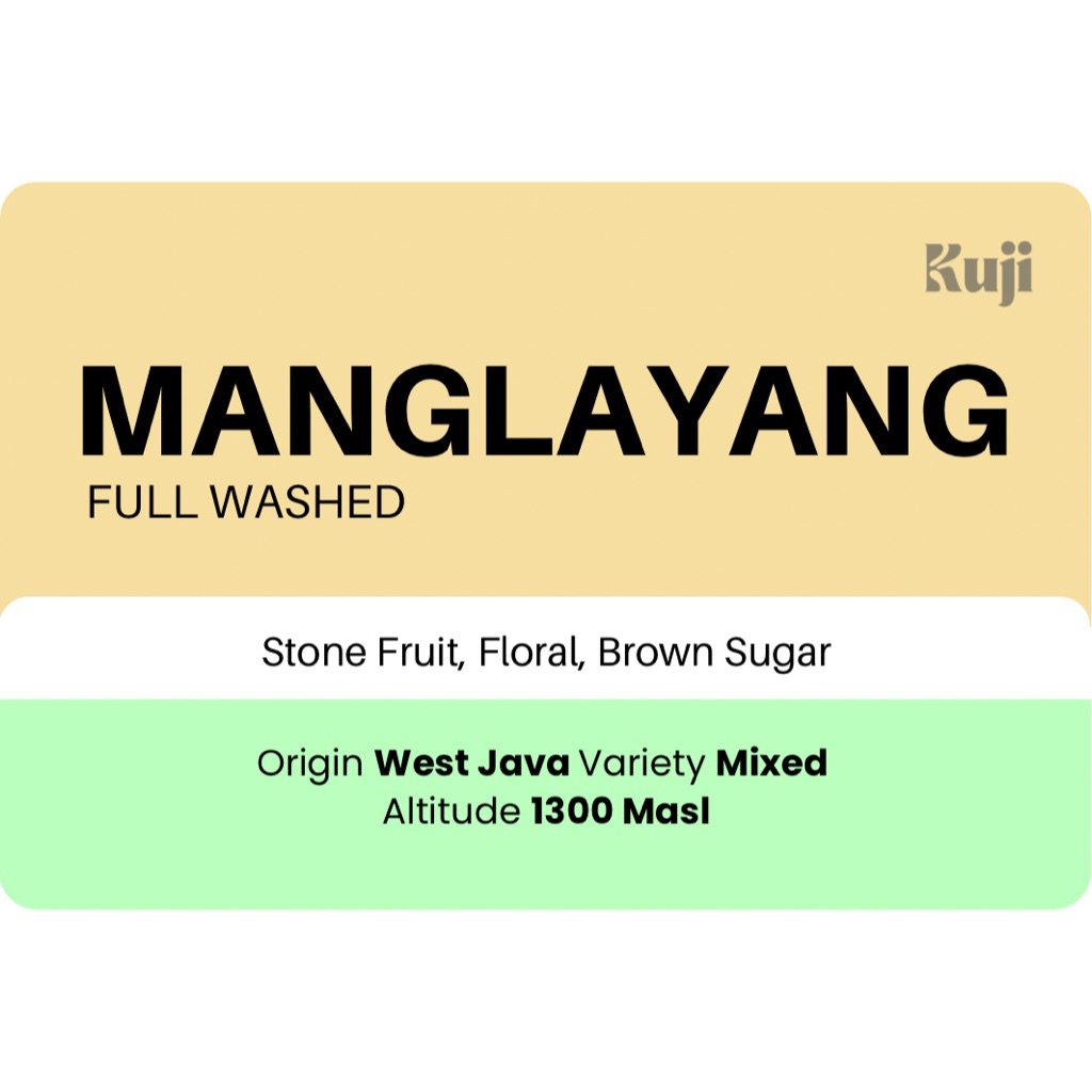 

Biji Kopi Arabika Manglayang | Single Origin | 200 Gram