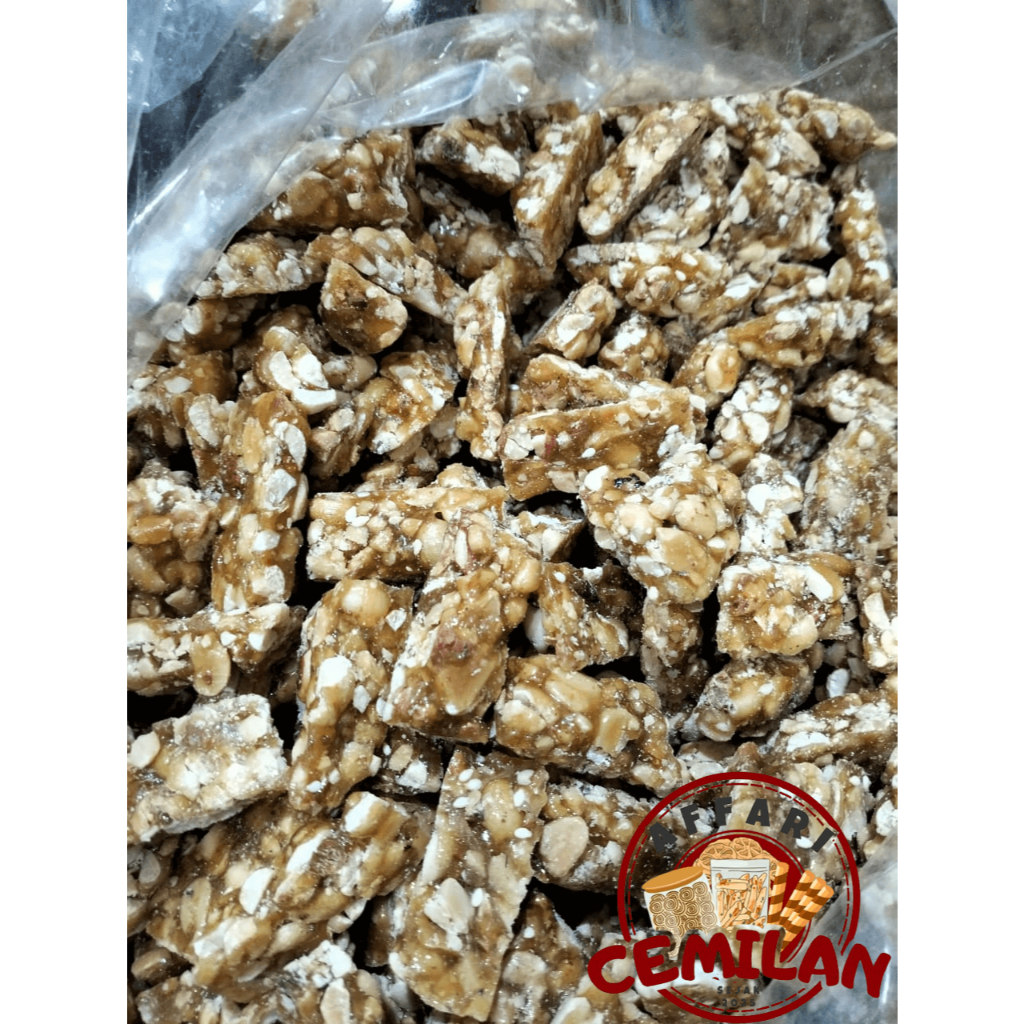 

cemilan kacang potong bagan snack makanan ringan camilan jajanan viral kekinian