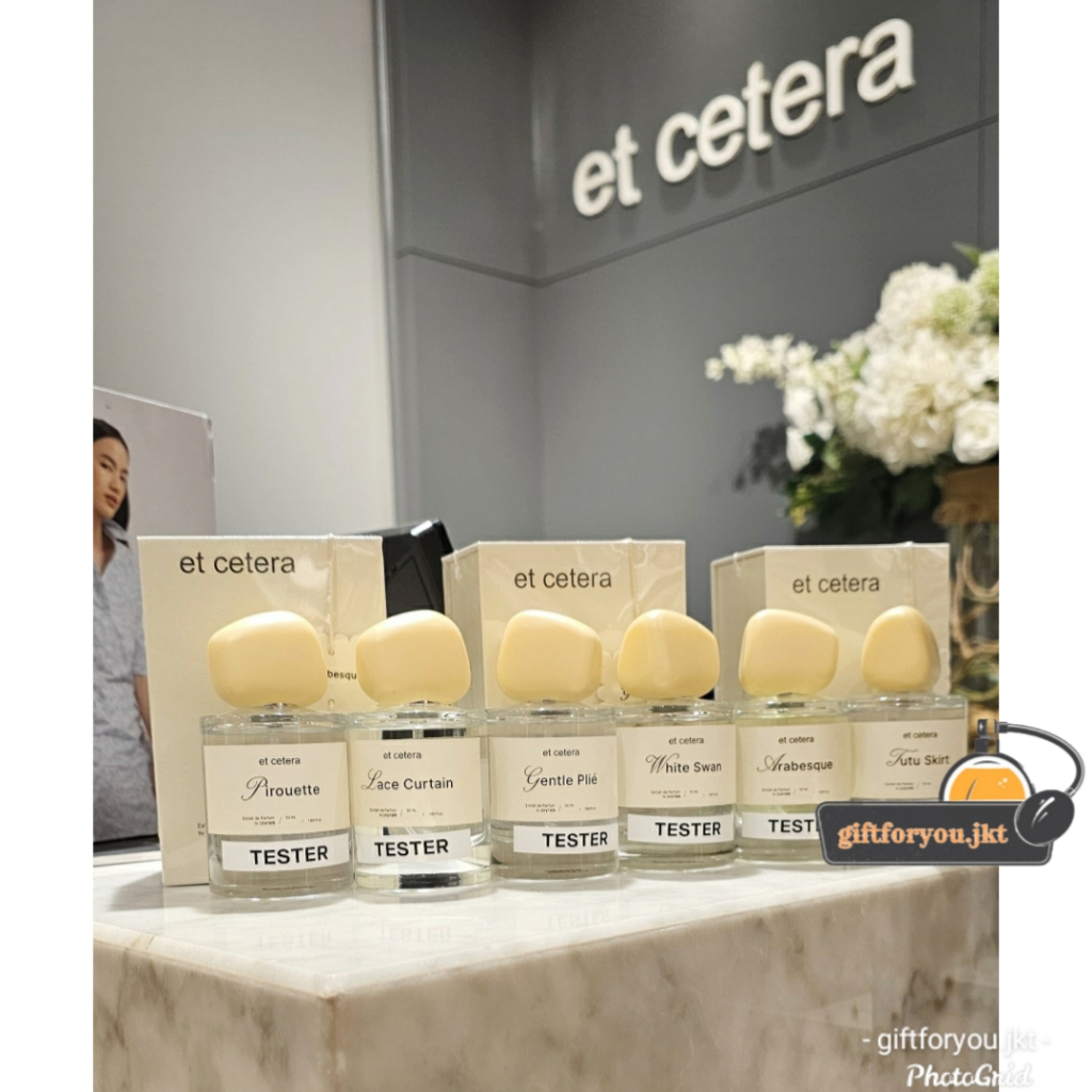 Et Cetera by Joylab Extrait de Parfum 50ml White Swan Tutu Skirt Pirouette Lace Curtain Arabesque Ge