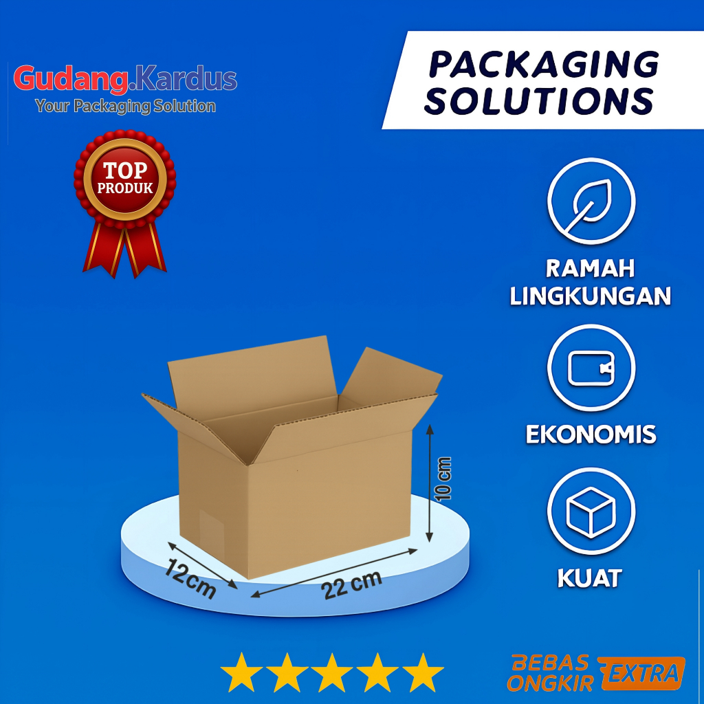 kardus packing UK 22x12x10 kardus besar kardus kecil kardus box