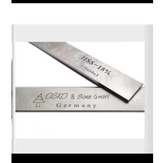 Pisau Planer HSS OSKO Germany mulai dr 310,410,510,610