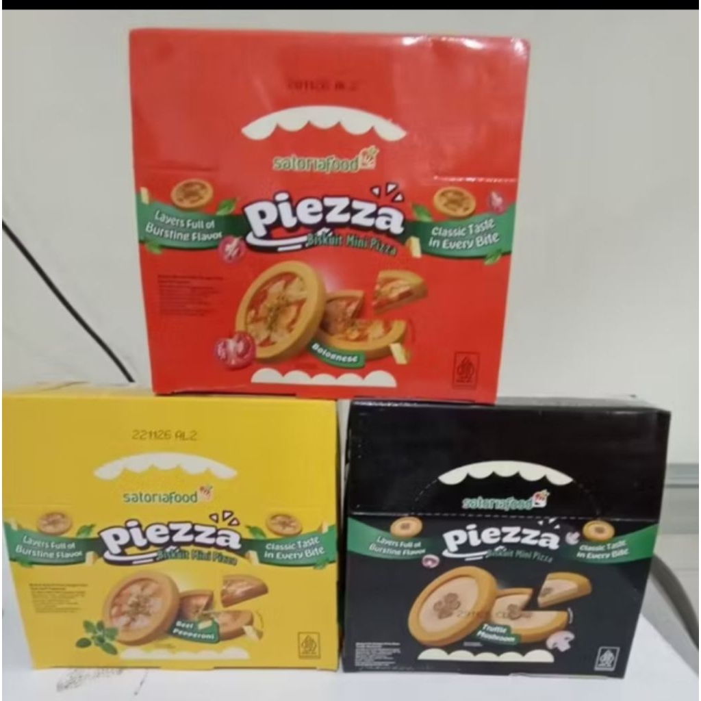 Piezza biskuit mini pizza 21 gram 1 dus