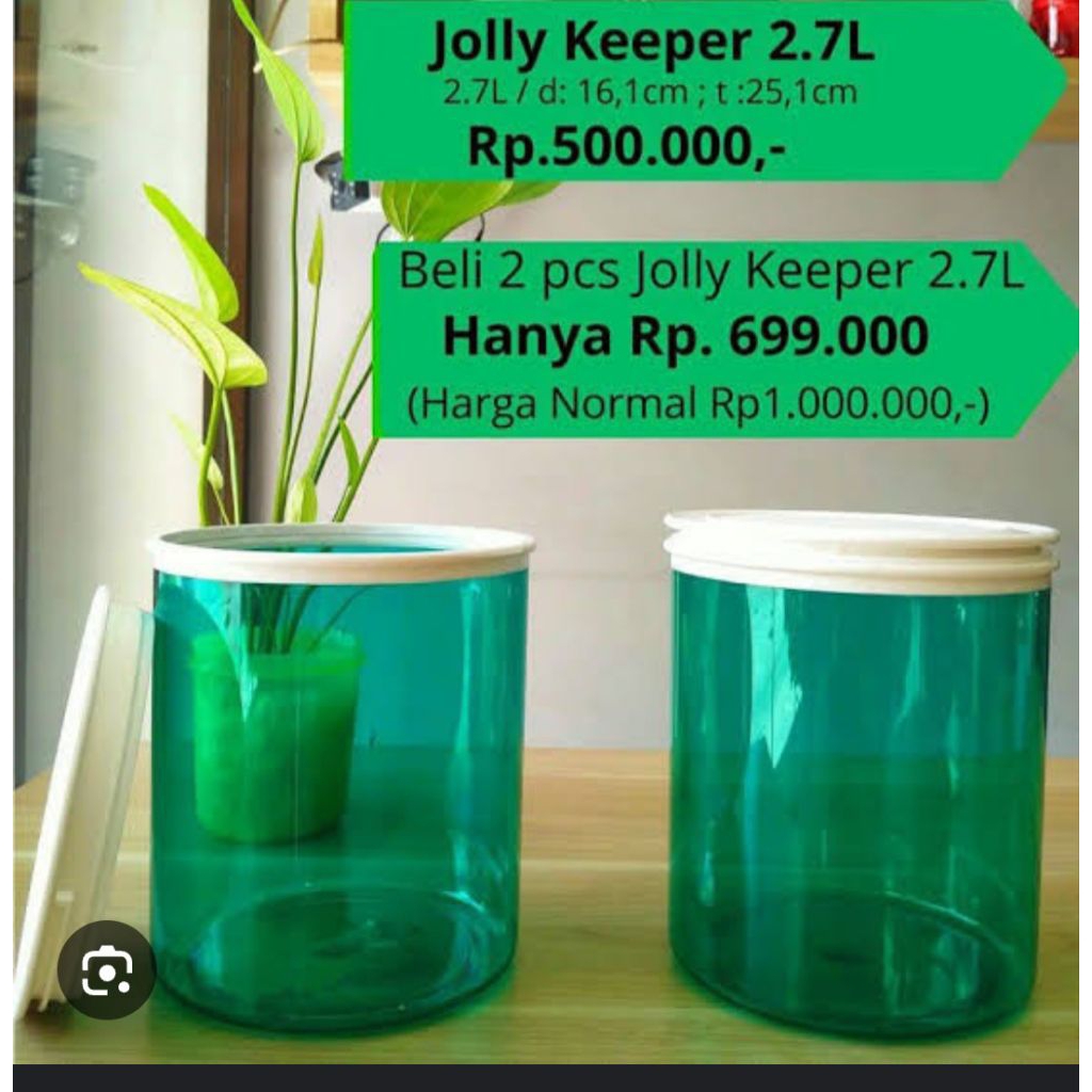 jolly keeper set besar 2 & kecil 1