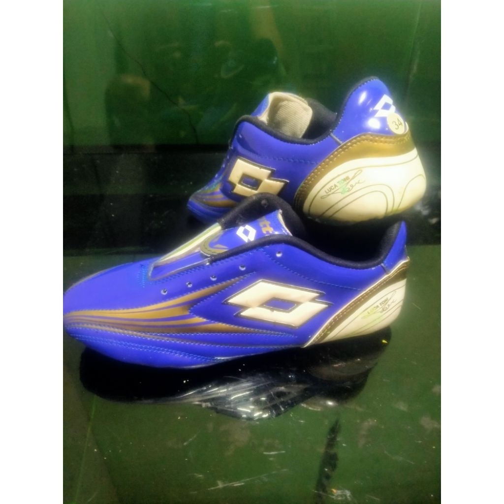 Upper/Atasan sepatu bola sepatu futsal Anak Bahan mengkilap Kuat Copotan Cuci gudang (TANPA OUTSOLE)