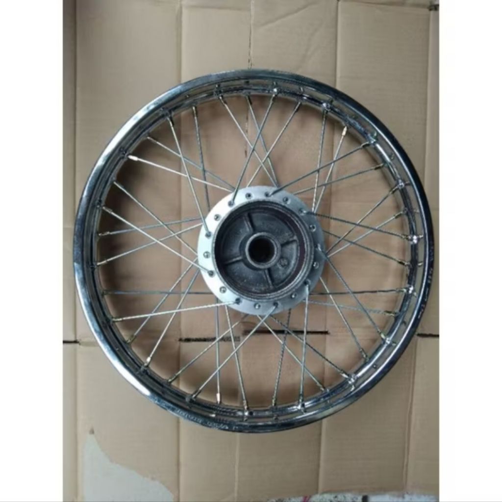 Velg pelek jari-jari roda belakang motor honda supra fit new / blade , revo absolut, karisma ORIGINA