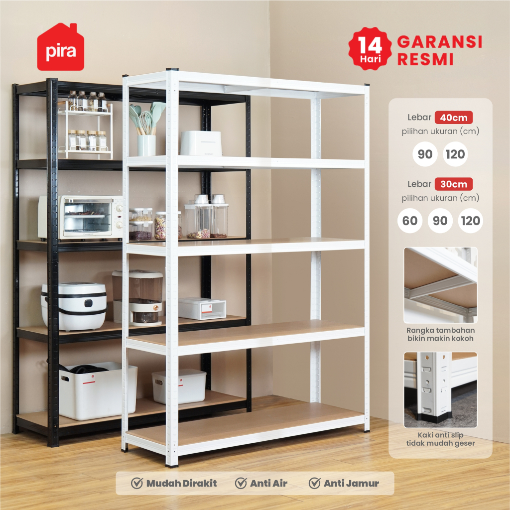 PIRA METROPOLIS - BROCK MSU Rak Susun Serbaguna / Rak Susun Besi / Rak Besi Serbaguna / Rak Gudang /