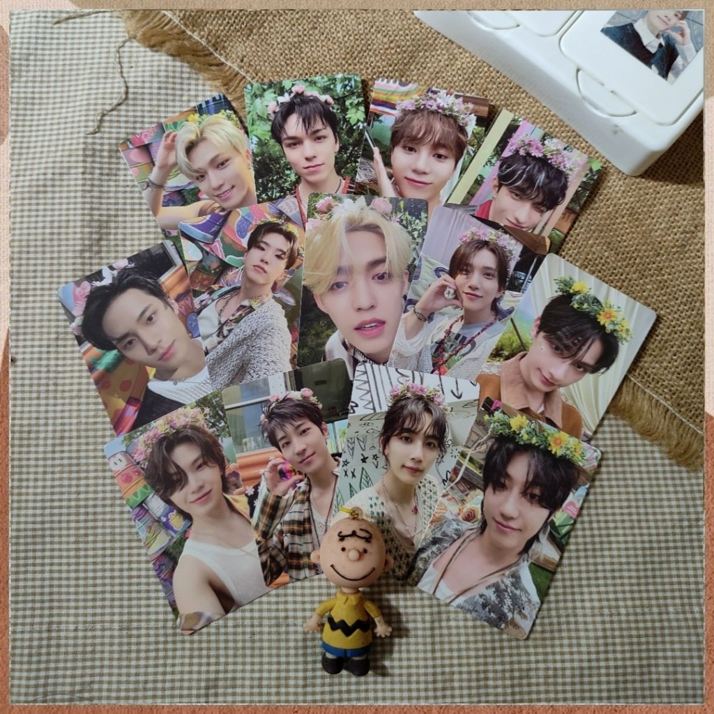 [ READY ] SEVENTEEN - HEAVEN OT13 FLOWER CROWN SET PC PHOTOCARD OFFICIAL