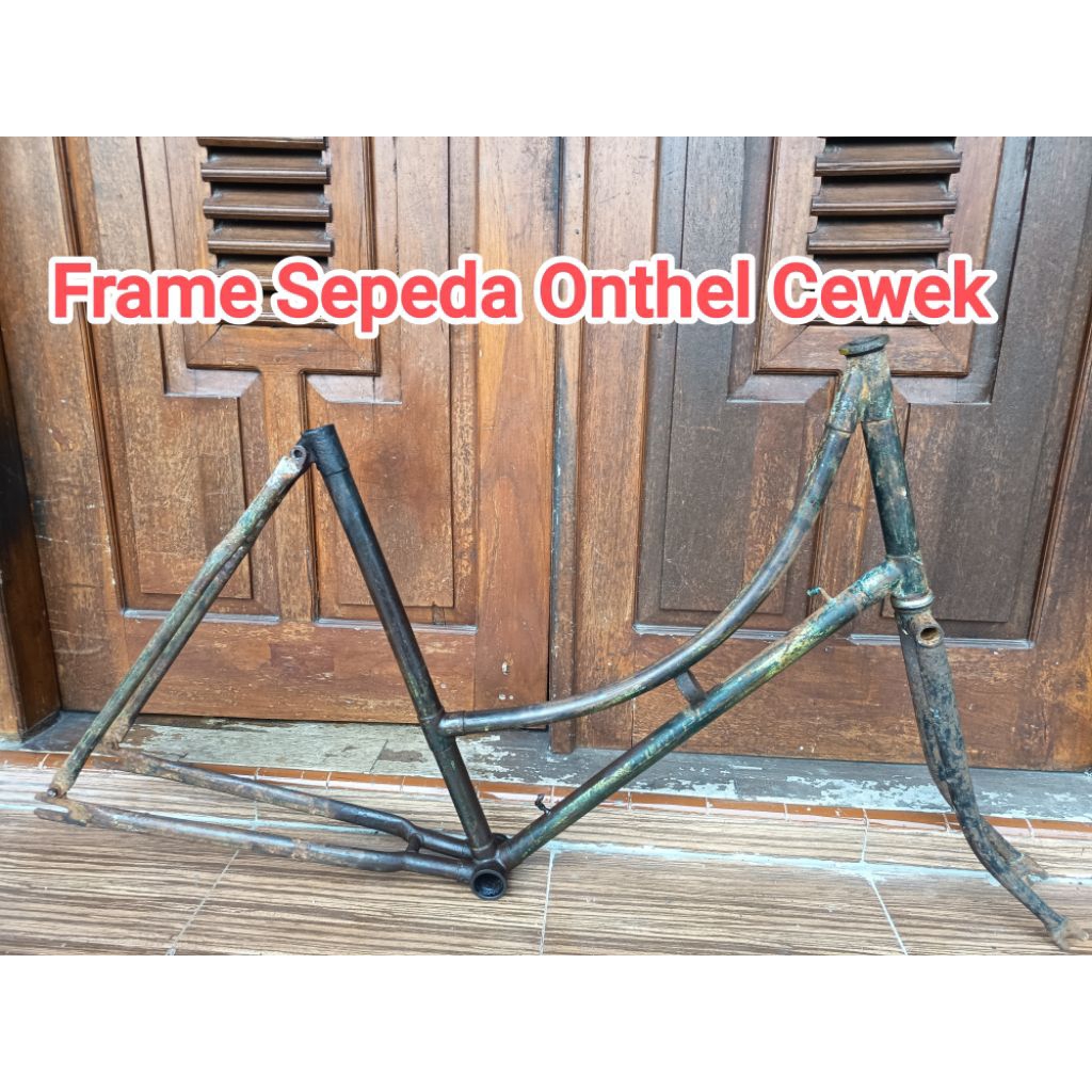 Frame Sepeda Onthel Perempuan