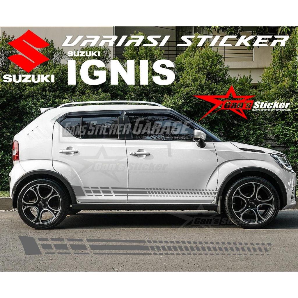 Suzuki Ignis Cutting Sticker Aksesoris Mobil Suzuki Ignis