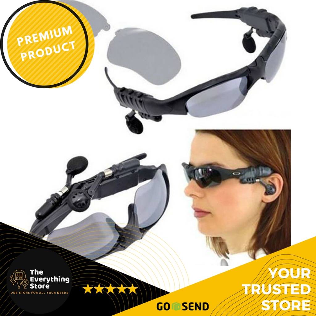 Kacamata Zeus / Bluetooth MP3 Sunglasses Kacamata Outdoor Sport Cycling Sunglasses Bluetooth Headset