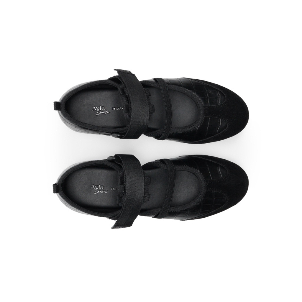 Hijack Sandal x Ayla Dimitri - Twyla Croro Noir