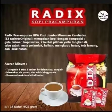 Kopi Radix HPA Malaysia