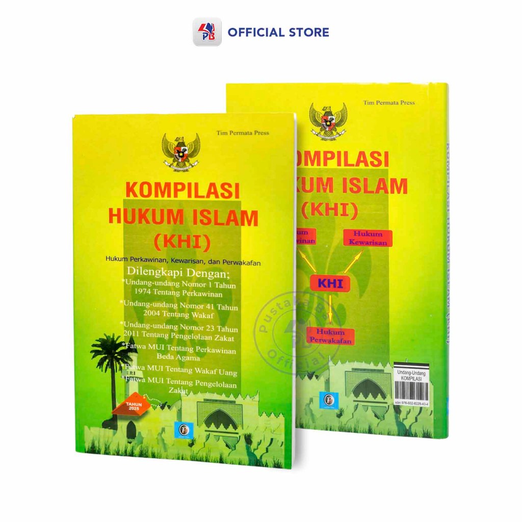 Buku Hukum Undang Undang / Kompilasi Hukum Islam (KHI) Tahun 2025 / PERMATA PRESS/NAWASENA - PMP