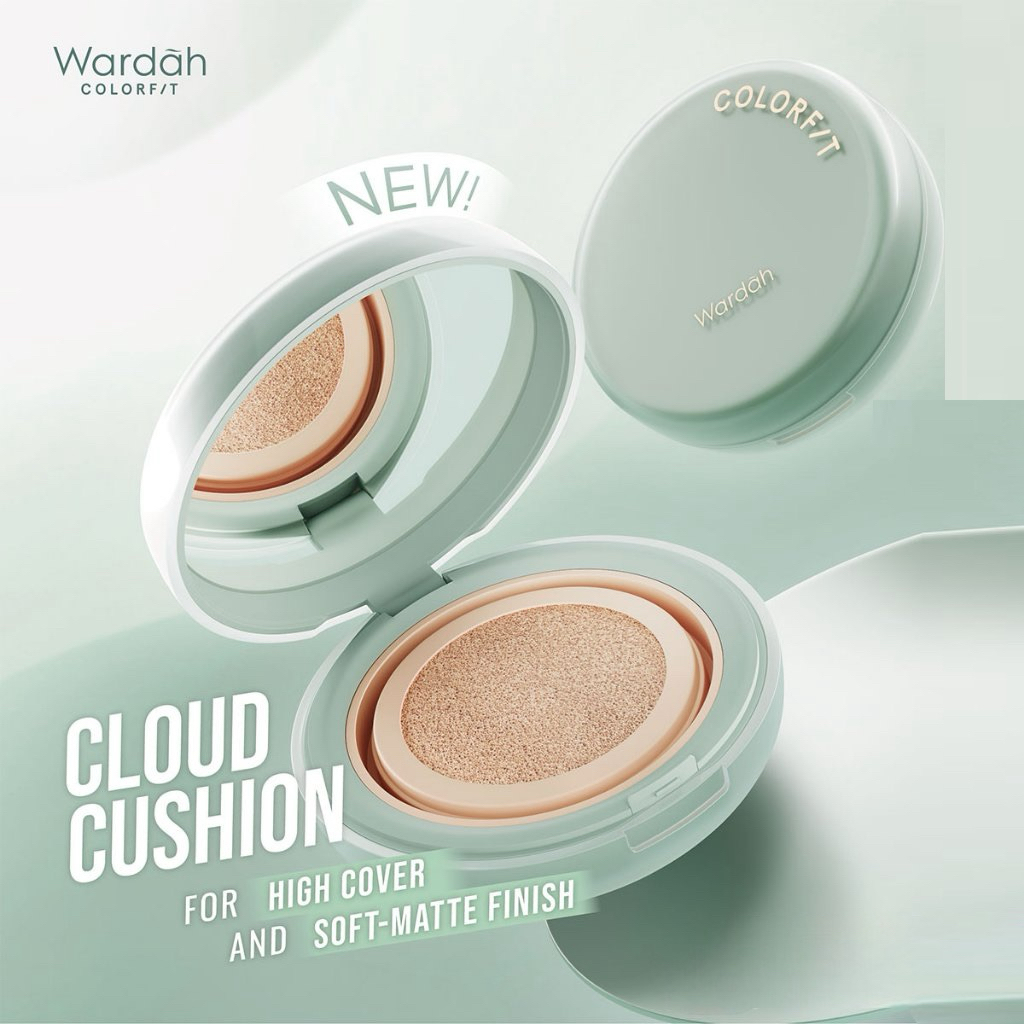 Wardah Colorfit 5D Blur Cloud Cushion 21W Linen
