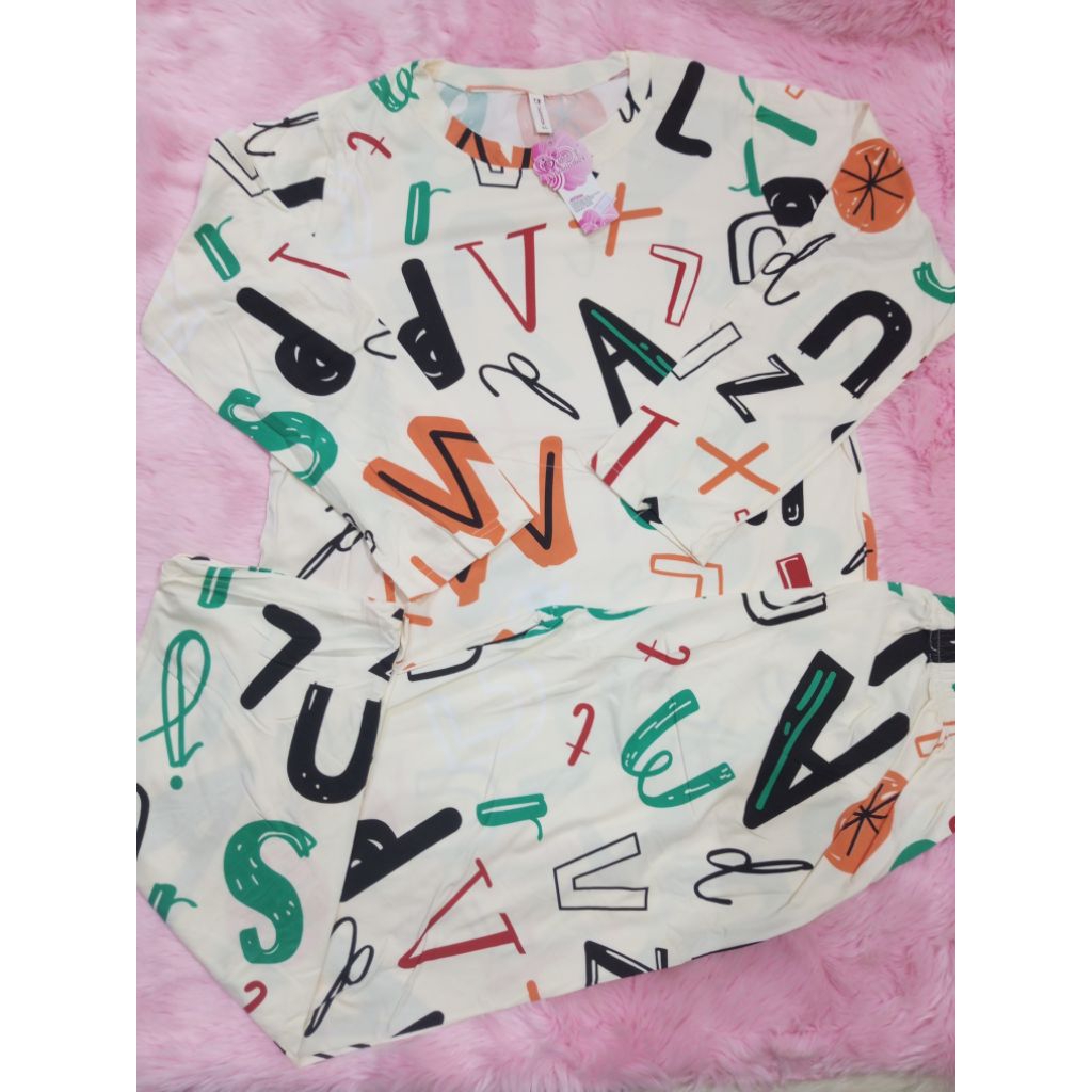 Piyama PP Baju Bobo katun kaos organik Baju tidur premium import Leisure ware