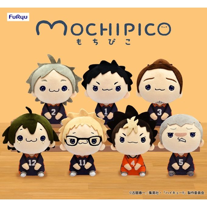Haikyuu Mochipiko Plush Toy