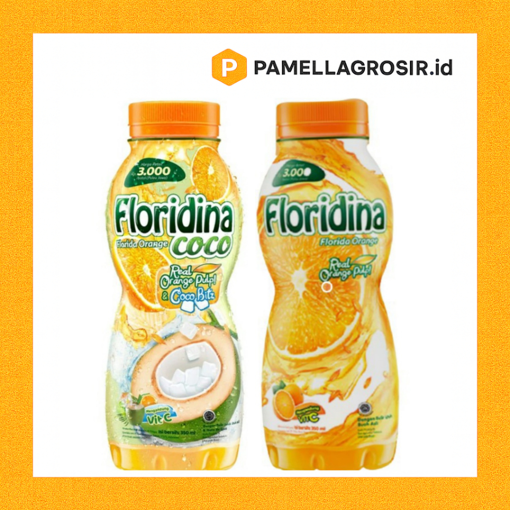 FLORIDINA ORANGE/COCO BITZ 350ML (I CRT ISI 12 PCS)