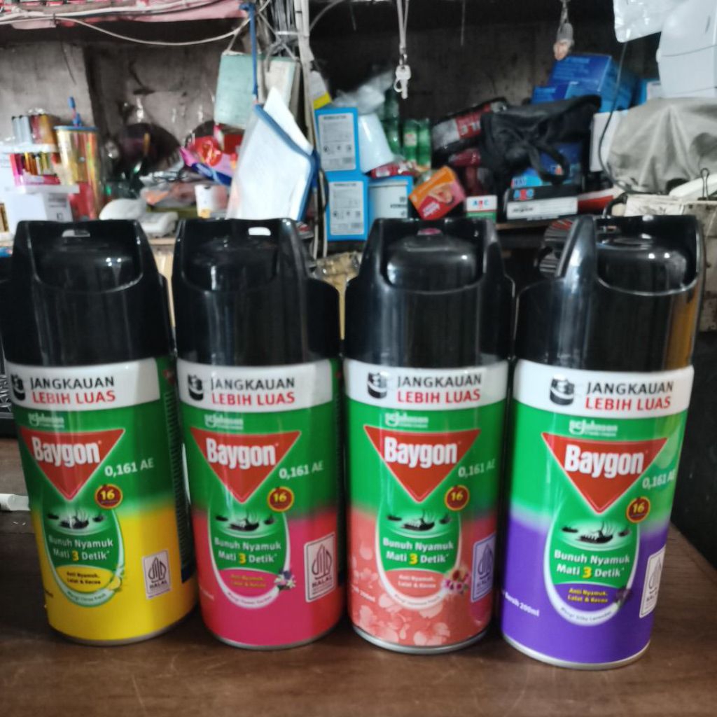 Baygon Spray Flower Garden 200ml