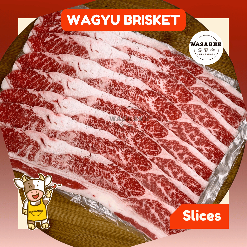Slice Wagyu Brisket MB 5 (500g)