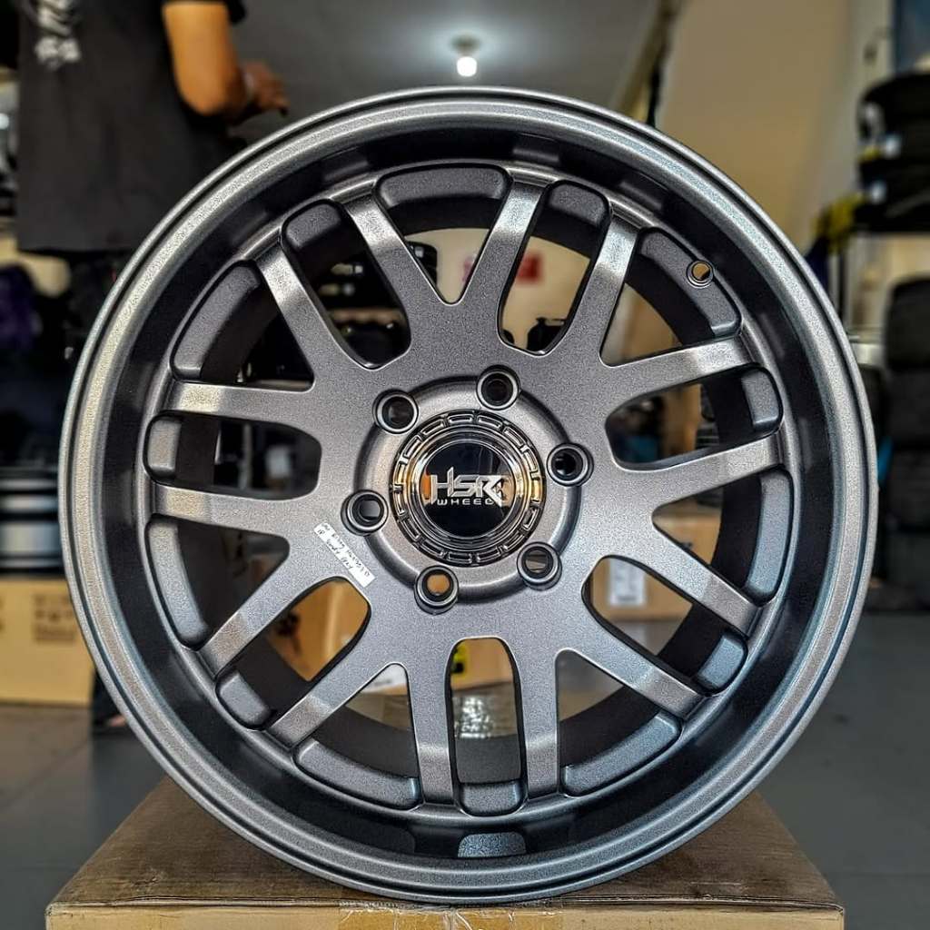 VELG MOBIL RACING HSR GILI RING 17 UNTUK PAJERO TRITON FORTUNER HILUX FORD EVEREST FORD RANGER DMAX