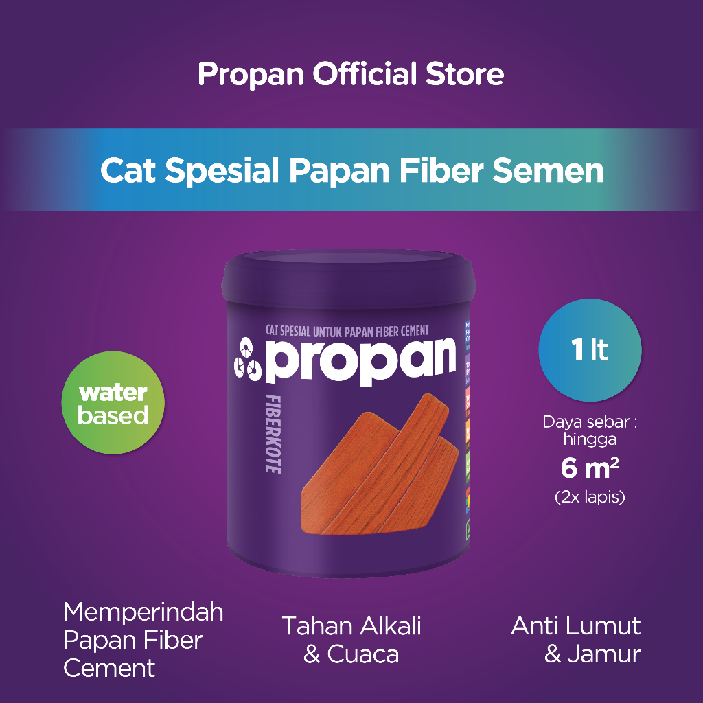 PROPAN FIBERKOTE CAT PAPAN FIBER CEMENT SEMEN