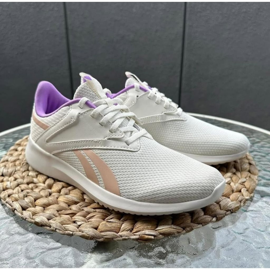 sepatu joging runing cewek reebok putih ukuran 38 dan 38½