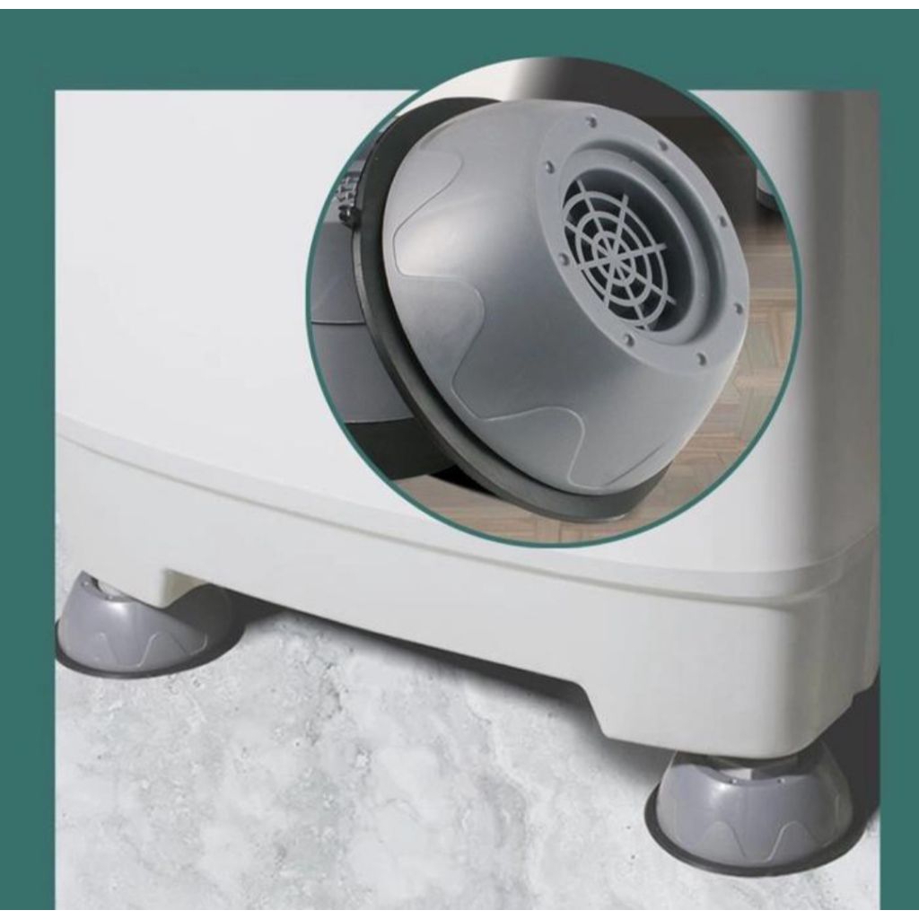 alas kaki mesin cuci tahan getar / alas kaki kulkas / sepatu mesin cuci kulkas