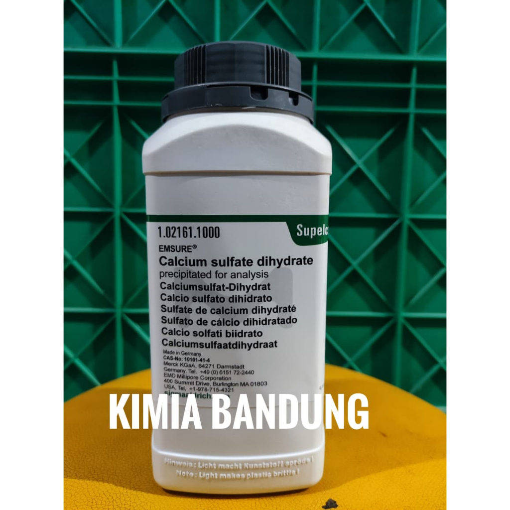 CALCIUM SULFATE DIHYDRATE FOR ANALISYS / KALSIUM SULFAT DIHIDRAT / CaSO4 * 2H20 MERCK 102161 ECER