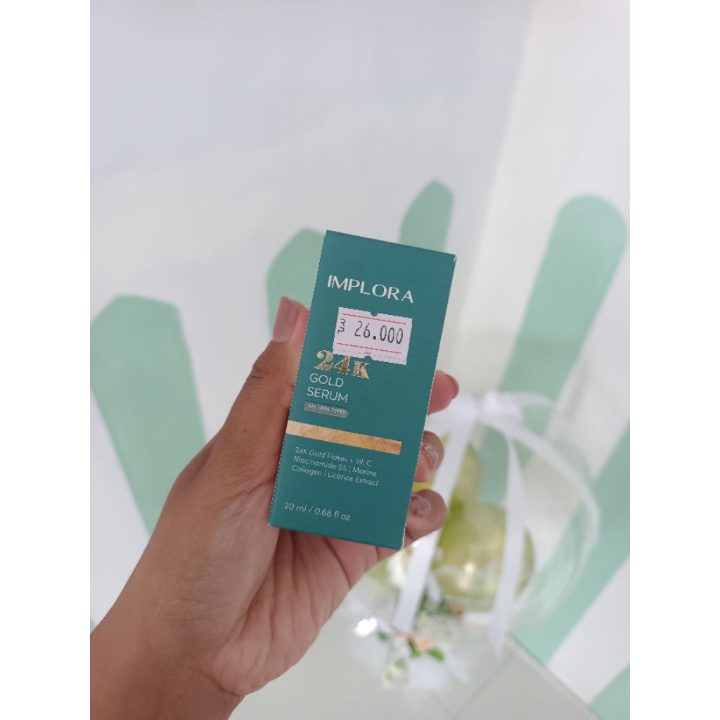 Implora 24k Gold Serum All skin types